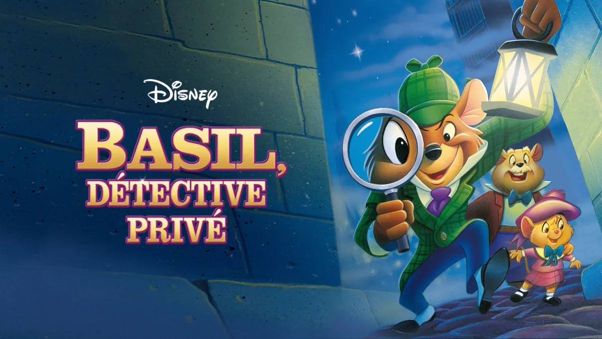 Basil, détective privé dans le top 3 des films Steampunk à streamer sur Disney+.