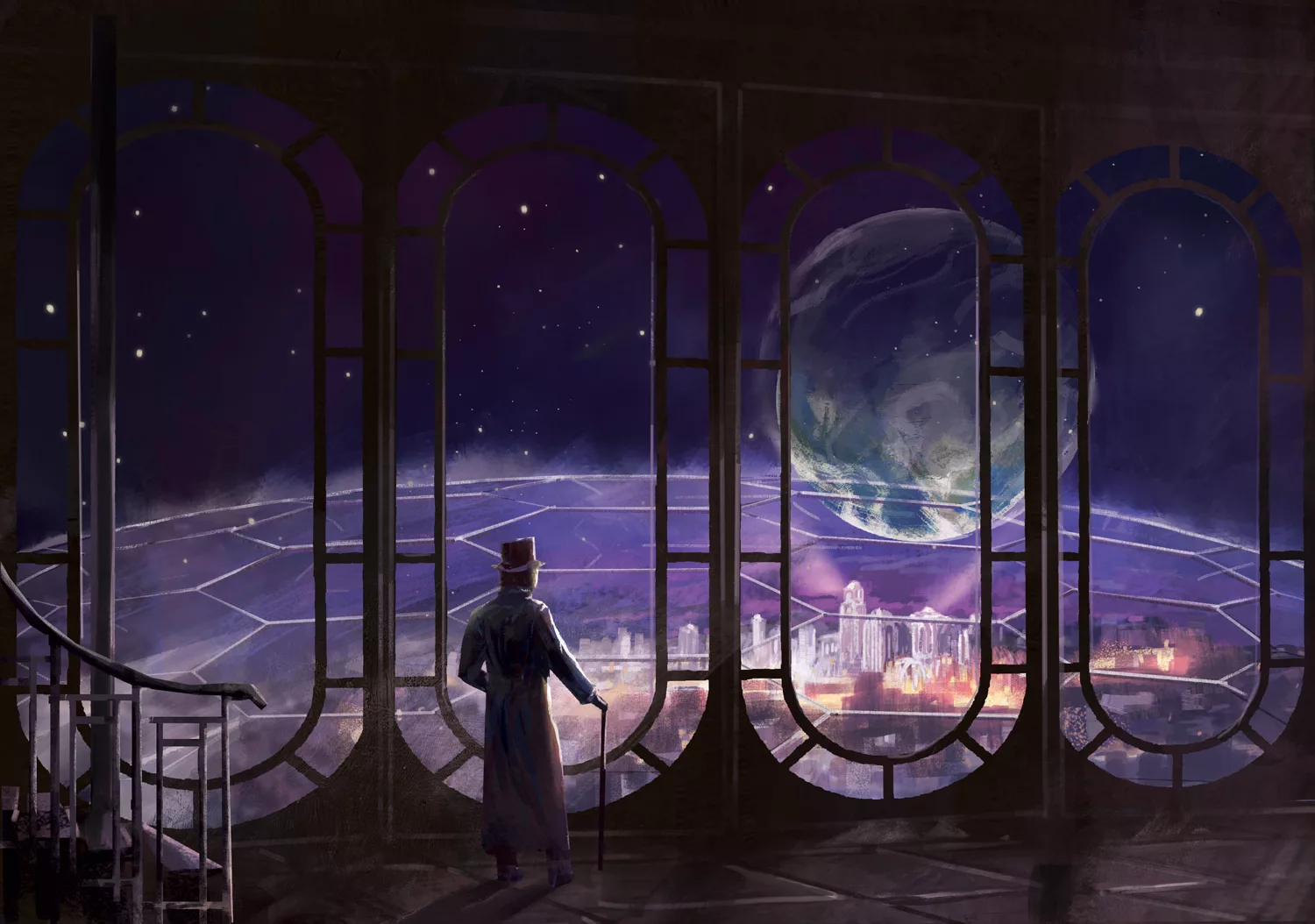 Célestopol 1922 — Le jeu de rôle sur la Lune. Illustration