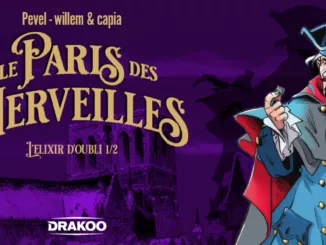 Le Paris des Merveilles - L'Elixir d'Oubli - Couv