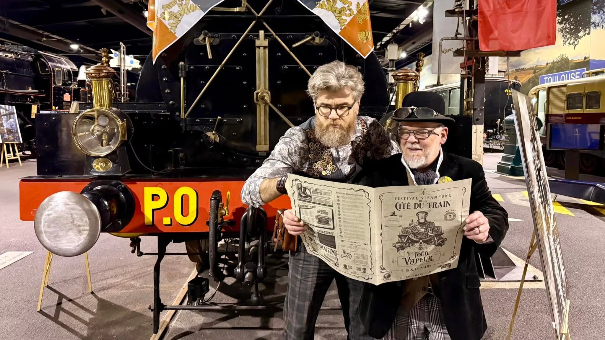 Cité du Train - Mulhouse - Festival Steampunk